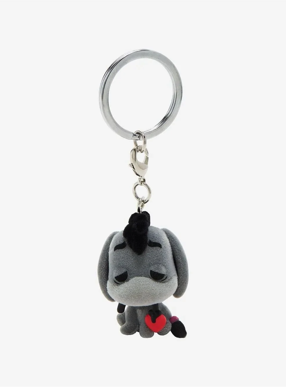 Funko Pocket Pop! Disney Winnie the Pooh Eeyore (Flocked) Vinyl Keychain